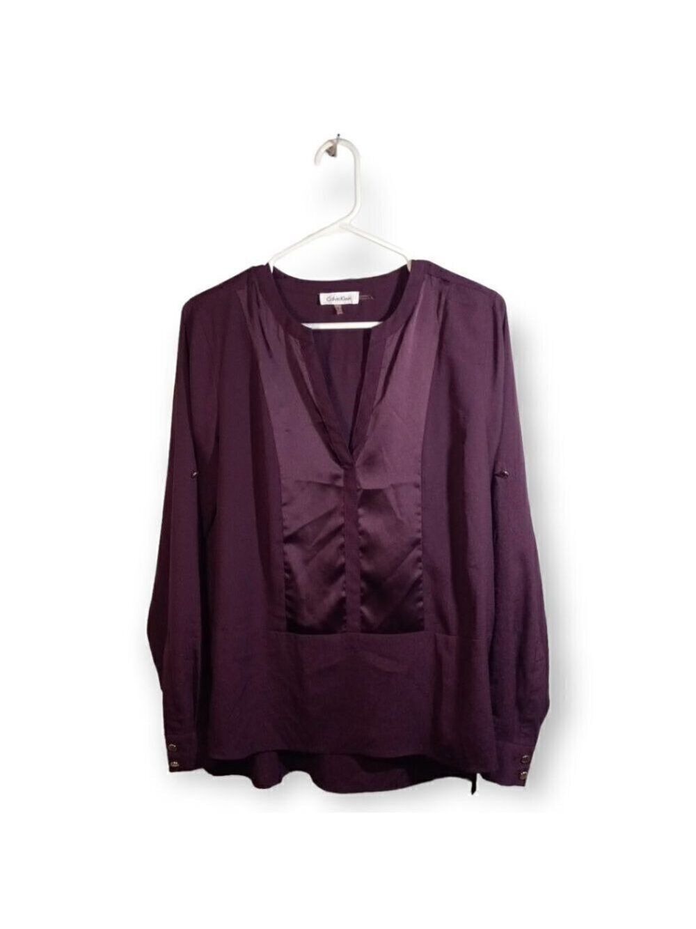 Calvin Klein Women's Combo Crew Blouse Size Small